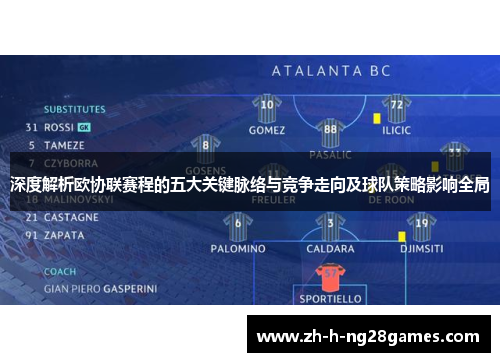 深度解析欧协联赛程的五大关键脉络与竞争走向及球队策略影响全局 深度解析欧协联赛程的五大关键脉络与竞争走向及球队策略影响全局